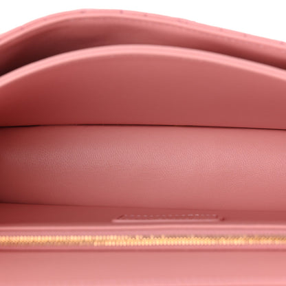 Lambskin Cannage Miss Dior Top Handle Bag Pink