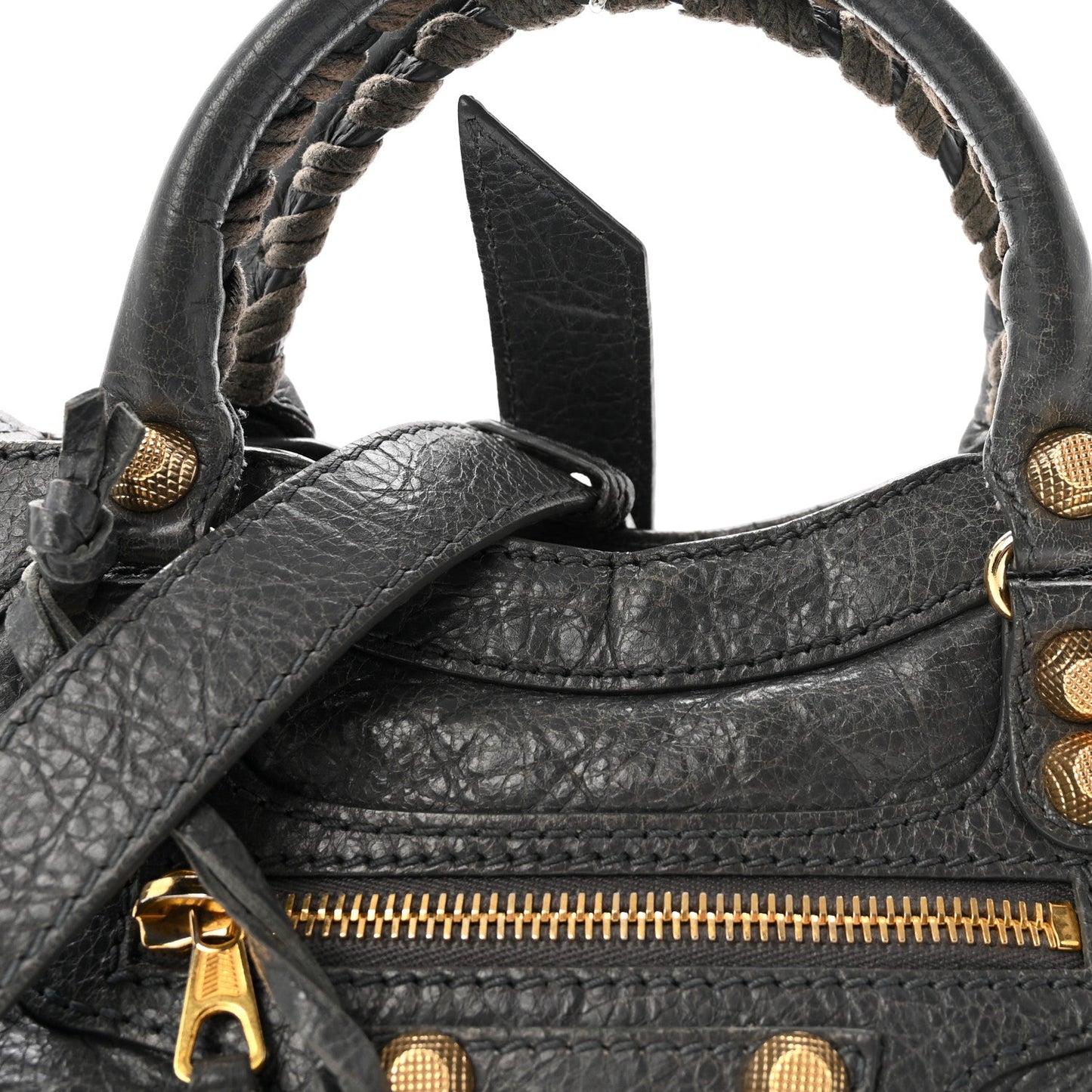 Agneau Giant 12 Gold Hardware Mini City Gris Tarmac