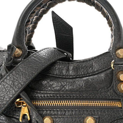 Agneau Giant 12 Gold Hardware Mini City Gris Tarmac