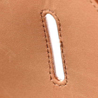 Calfskin Monogram Take Away Box Dusty Vintage Brown Gold
