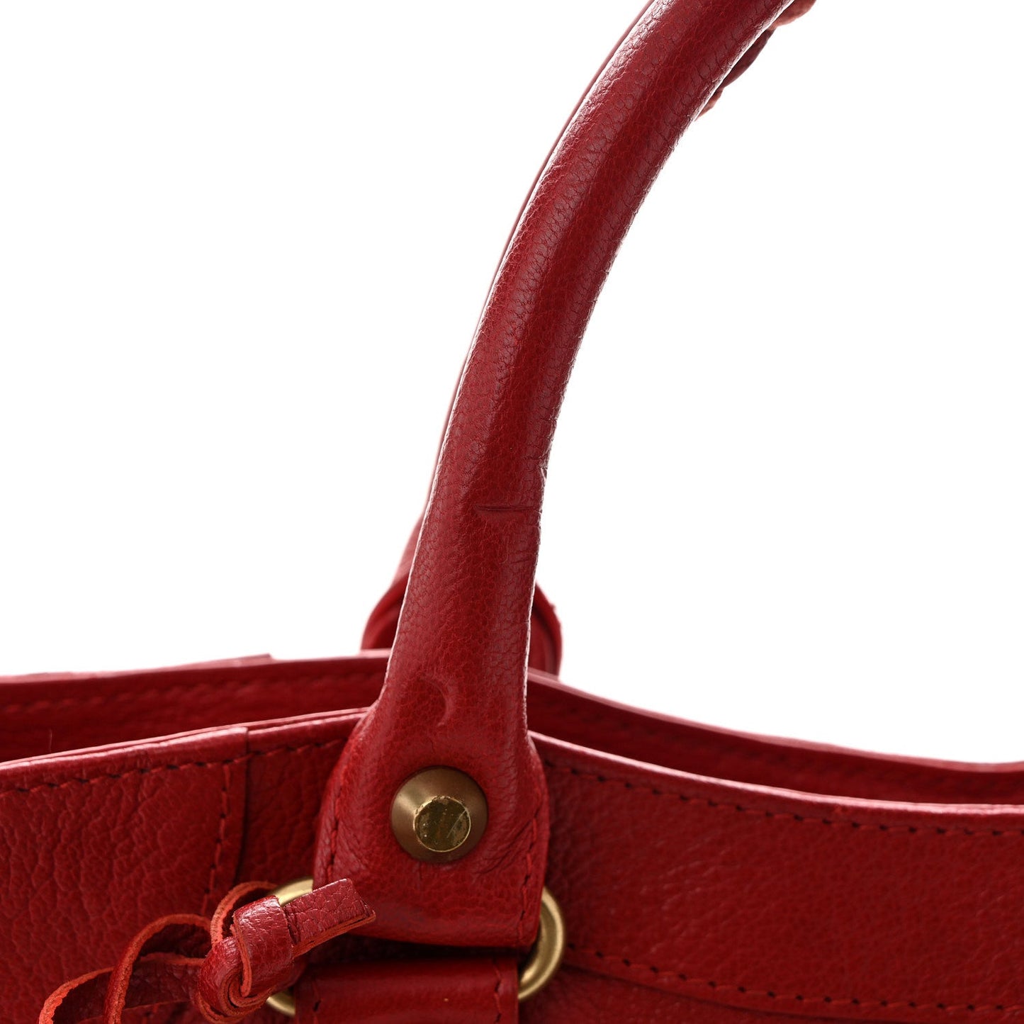 Sugar Goatskin Classic Gold Hardware Velo Rouge Coquelicot