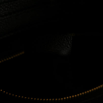 Grained Calfskin Little New Luggage Black
