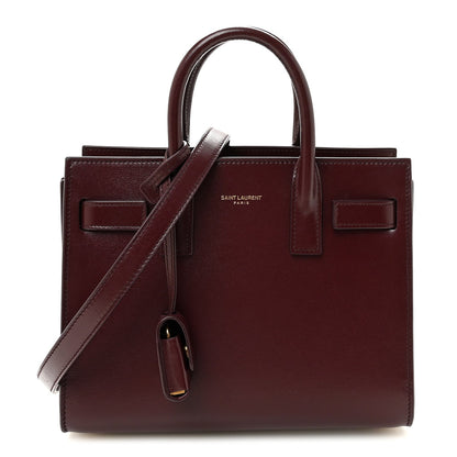 Calfskin Nano Supple Sac De Jour Red Velvet