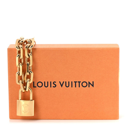 LV Edge Necklace Cadenas Gold