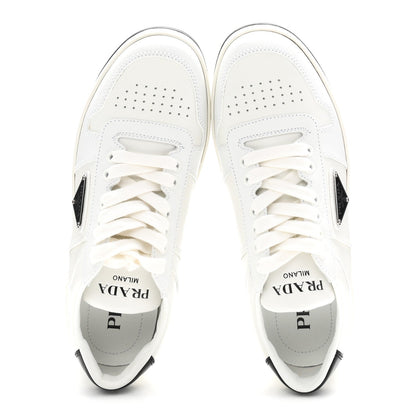 Vitello Rois Triangle Womens Downtown Low Top 30mm Sneakers 38.5 White Black