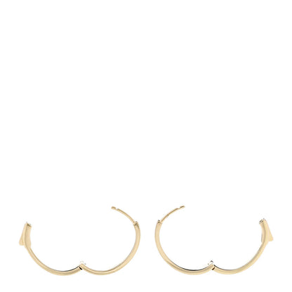 Anita Ko 18K Yellow Gold Classic Meryl Hoop Earrings