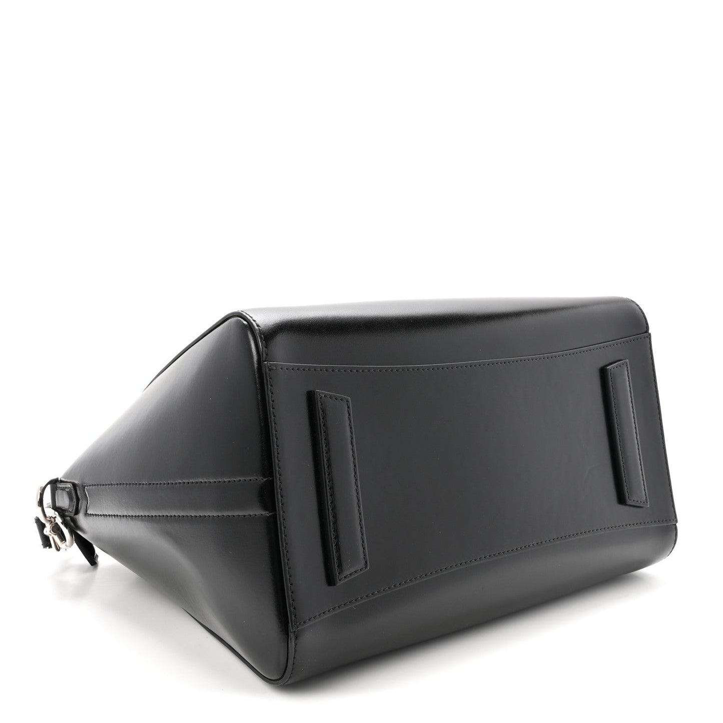 Shiny Lord Calfskin Medium Antigona Black