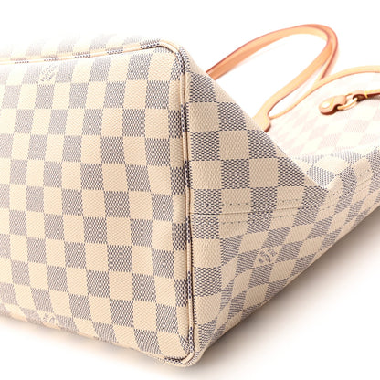 Damier Azur Neo Neverfull GM Rose Ballerine