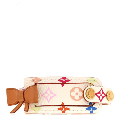 Monogram Multicolor Address Wish Bracelet White