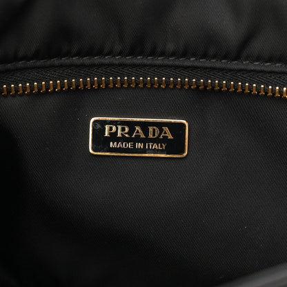 Re-Nylon Medium Explore Shoulder Bag Black