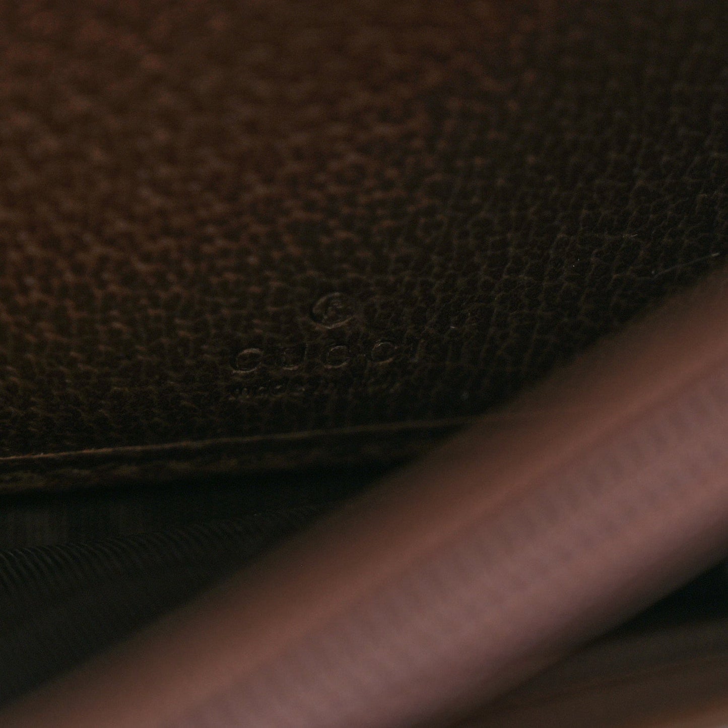 GG Supreme Monogram Web Ophidia Continental Wallet Brown