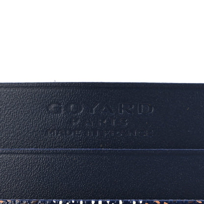 Goyardine Saint Sulpice Card Holder Navy