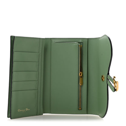 Goatskin Saddle Long Wallet Queen Mint