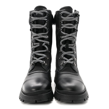 Vitello Montana Neoprene Combat Boots 36 Black