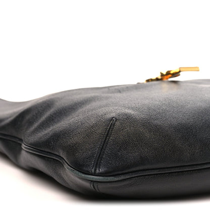 Calfskin Monogram Hobo Black