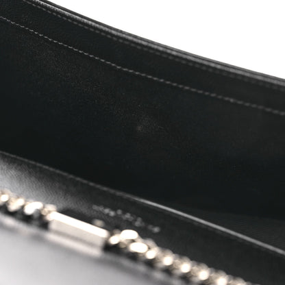 Grain De Poudre Medium Classic Monogram Kate Satchel Black
