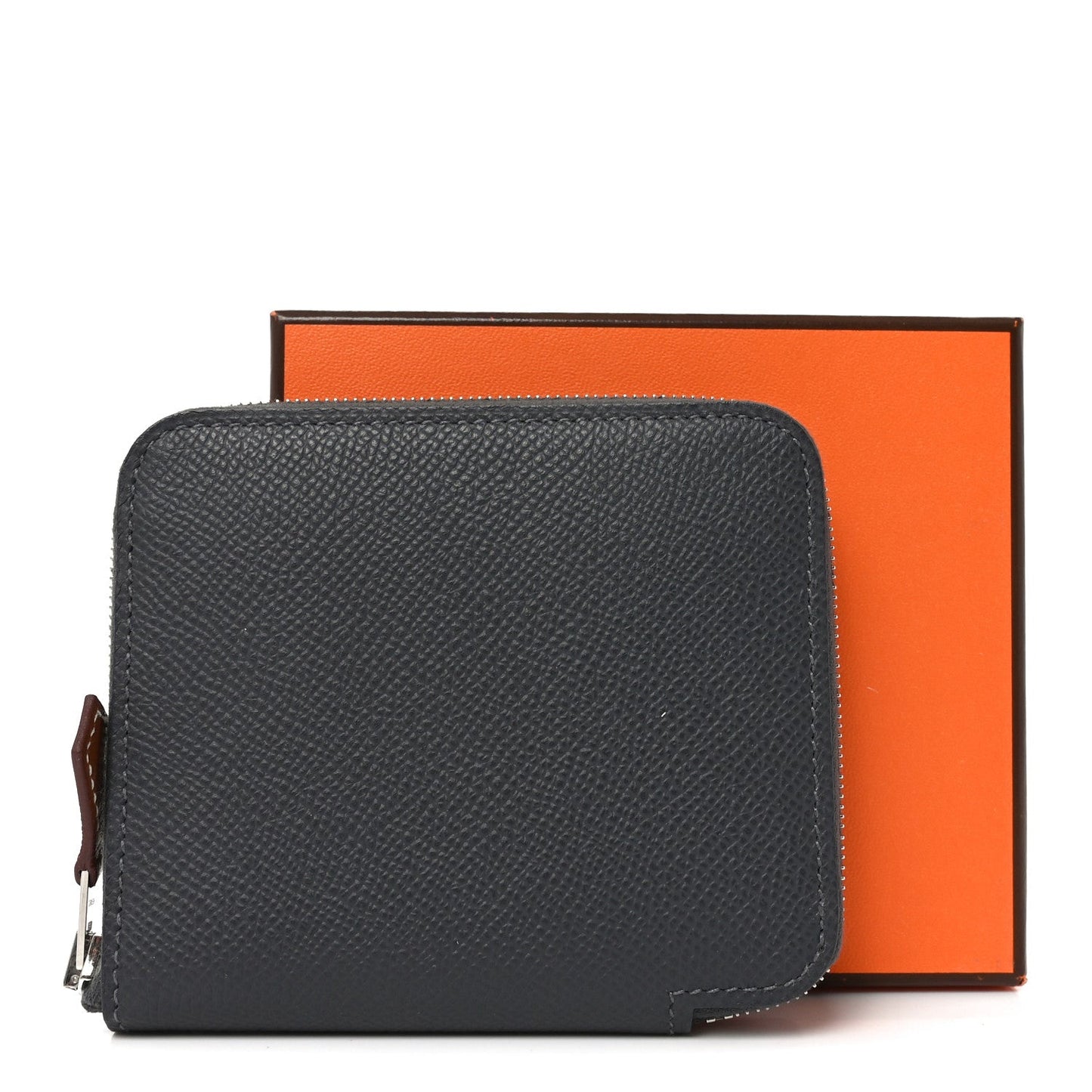 Epsom Silk'In Compact Wallet Ardoise Brume