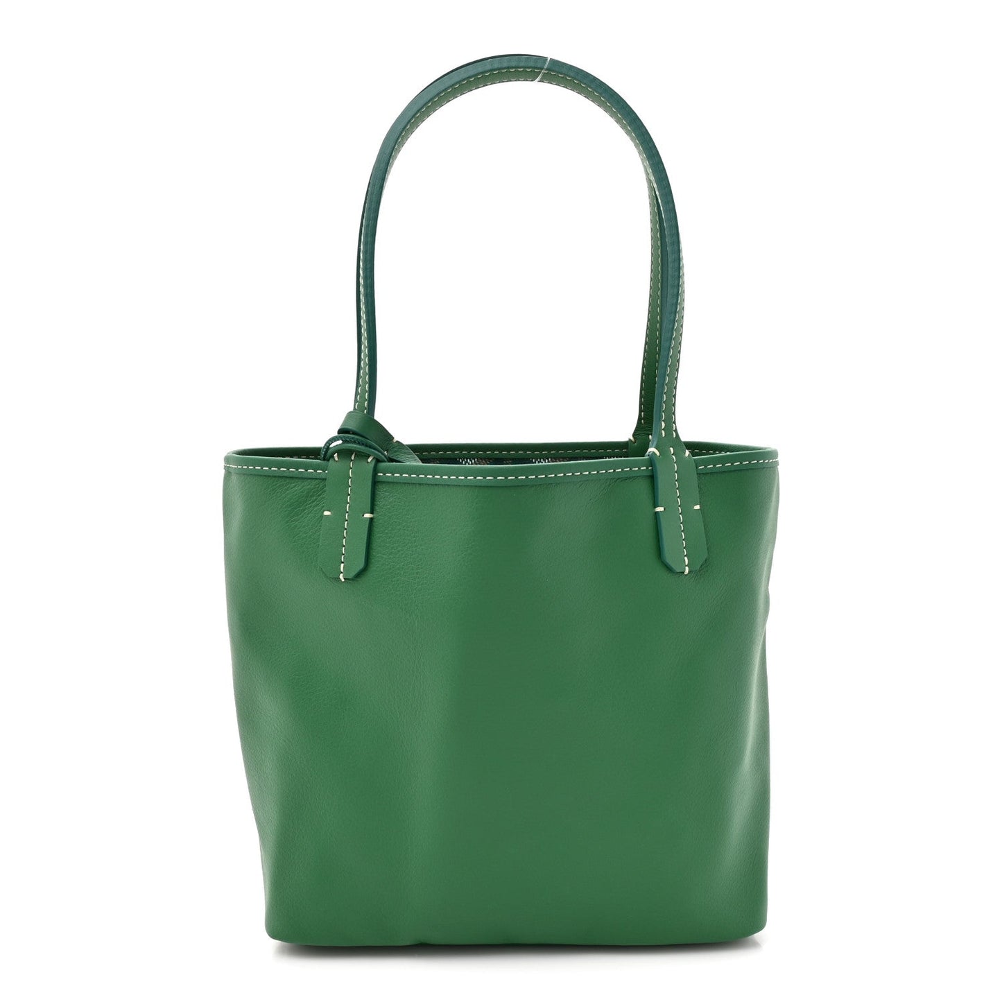 Goyardine Reversible Mini Anjou Green