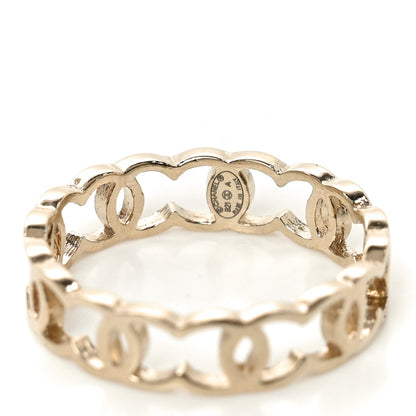 Metal CC Ring 54 7 Gold