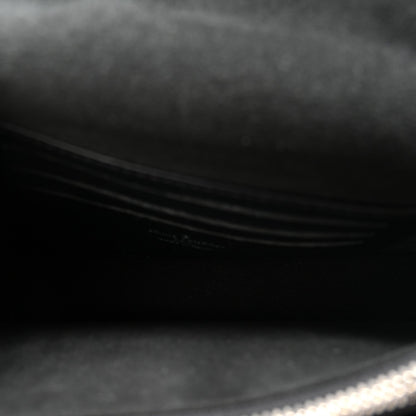 Soft Calfskin My Lockme Chain Pochette Black