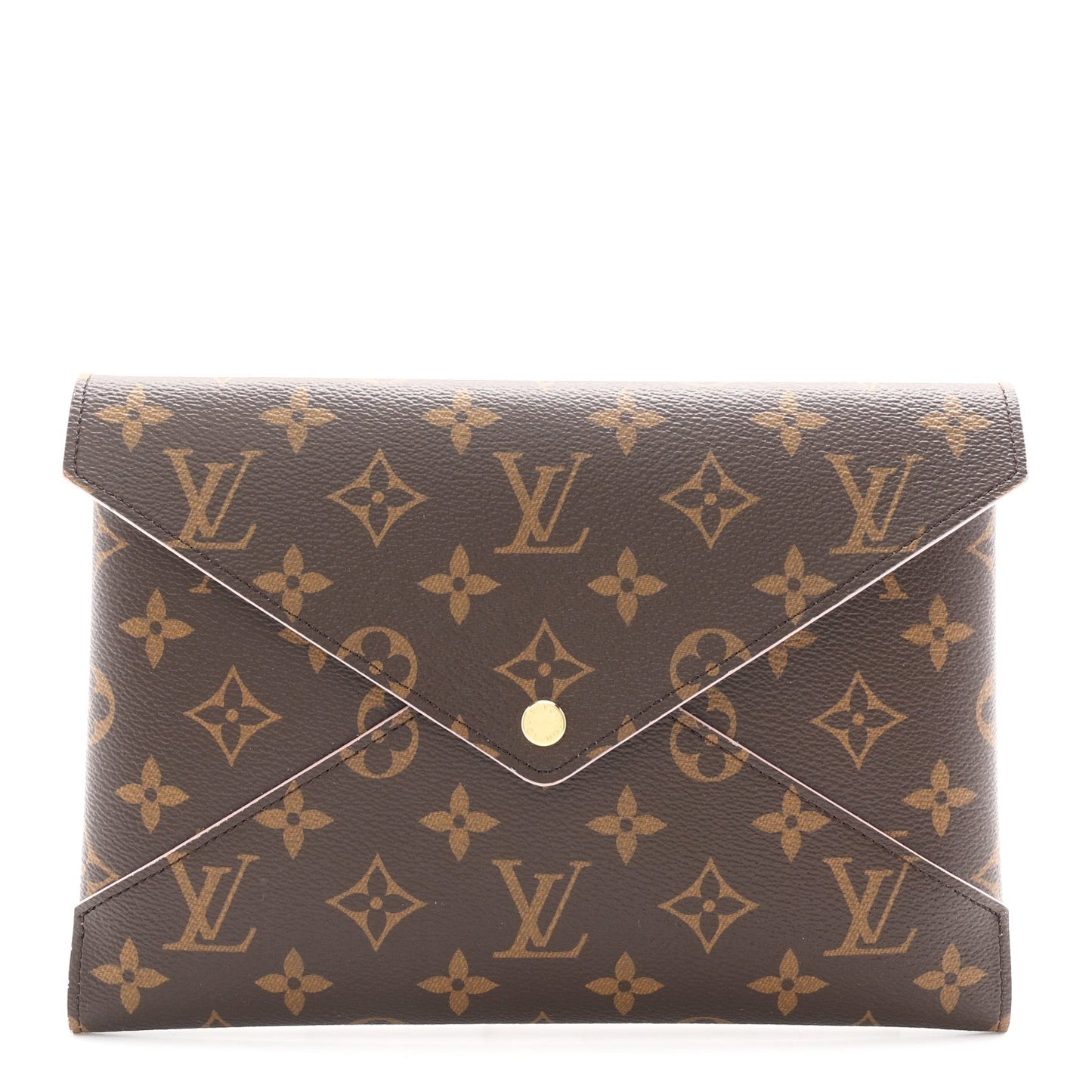 Monogram Large Kirigami Pochette Insert Rose Ballerine