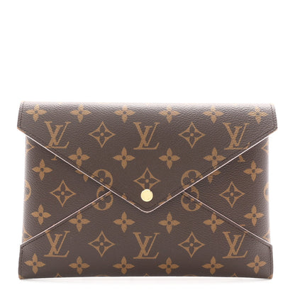 Monogram Large Kirigami Pochette Insert Rose Ballerine