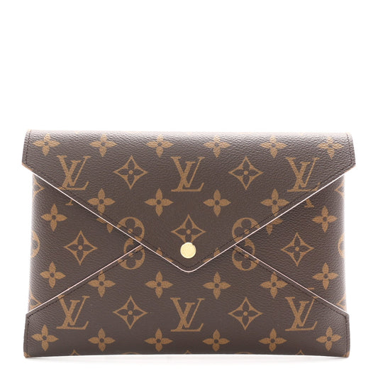 Monogram Large Kirigami Pochette Insert Rose Ballerine