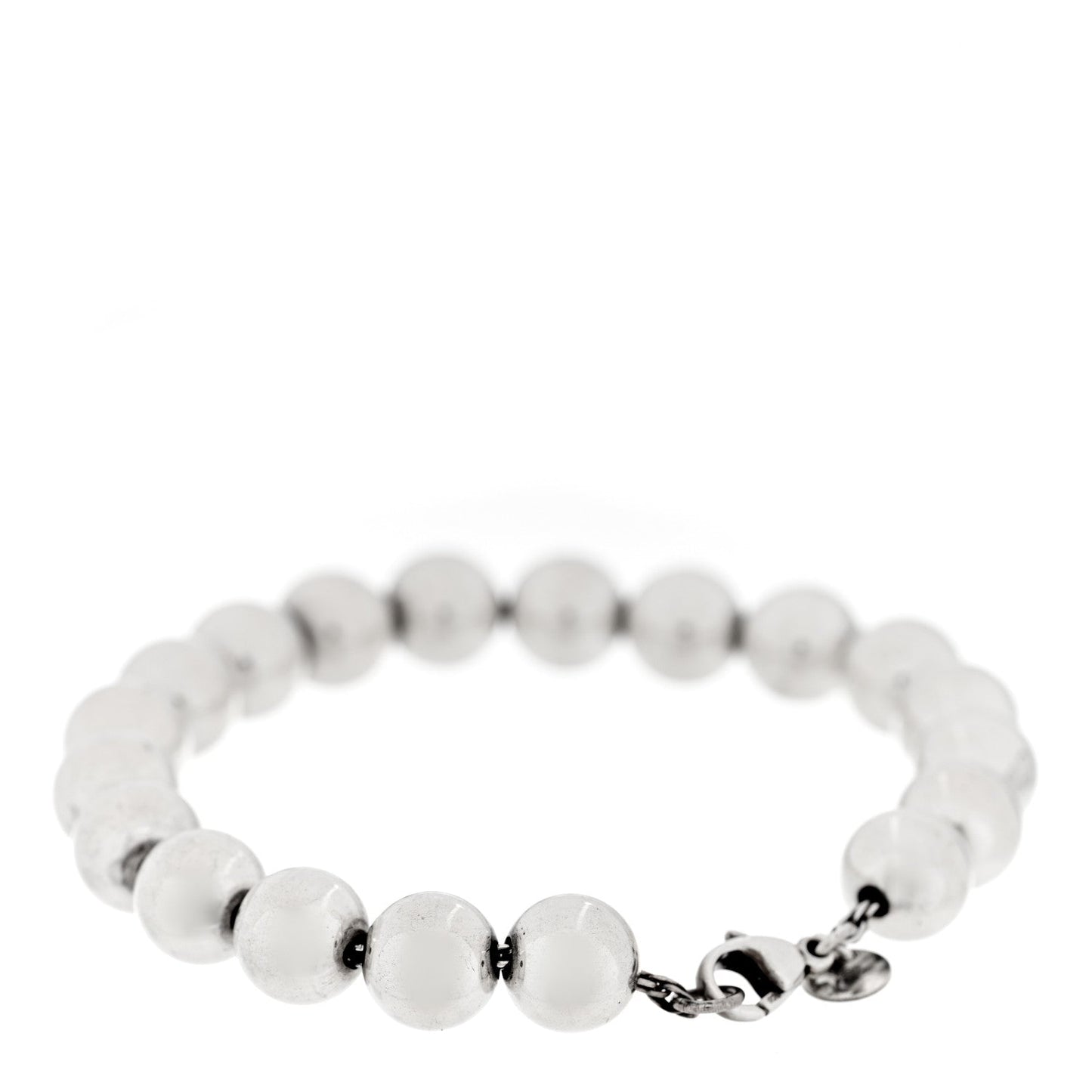 Sterling Silver 10mm Hardwear Ball Bracelet