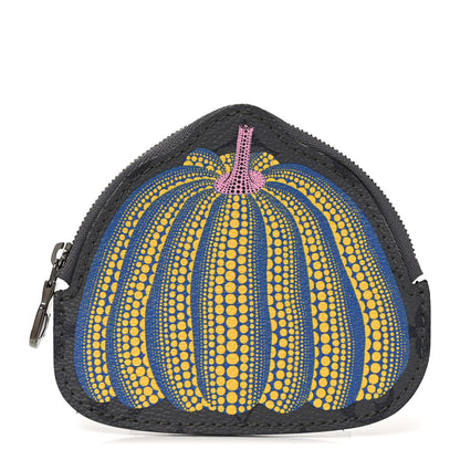 LV X YK Monogram Eclipse Pumpkin Coin Purse