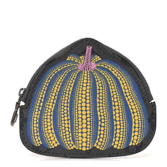 LV X YK Monogram Eclipse Pumpkin Coin Purse