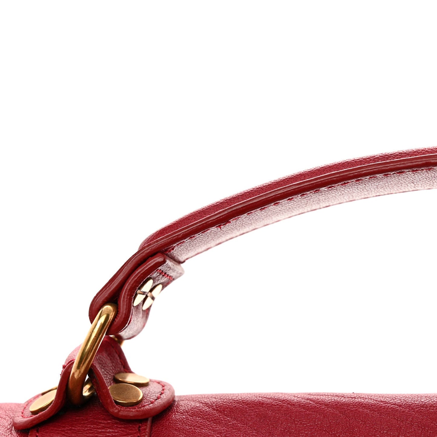 Lambskin Medium PS1 Satchel Raspberry