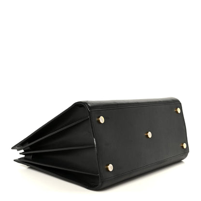 Calfskin Large Sac De Jour Carryall Black