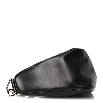 Grace Lux Triangle Shoulder Bag Black