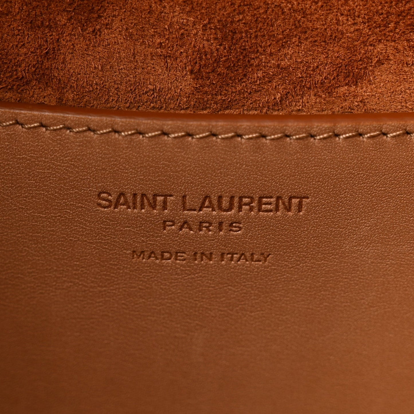 Calfskin Monogram Take Away Box Dusty Vintage Brown Gold