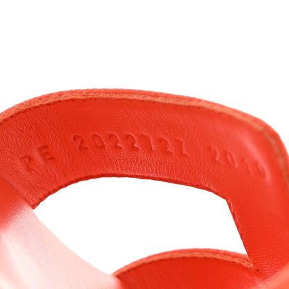 Epsom Oran Sandals 36 Orange Poppy