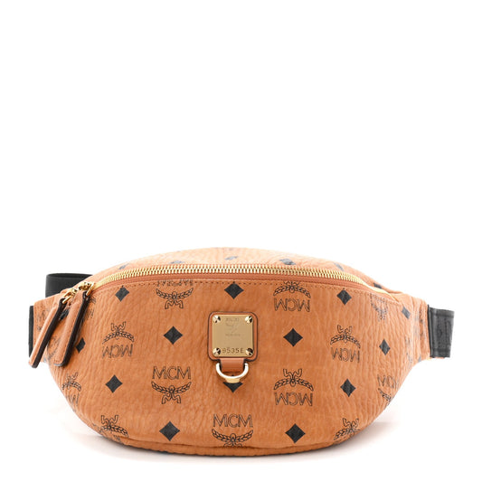 Visetos Medium Fusten Belt Bag Cognac
