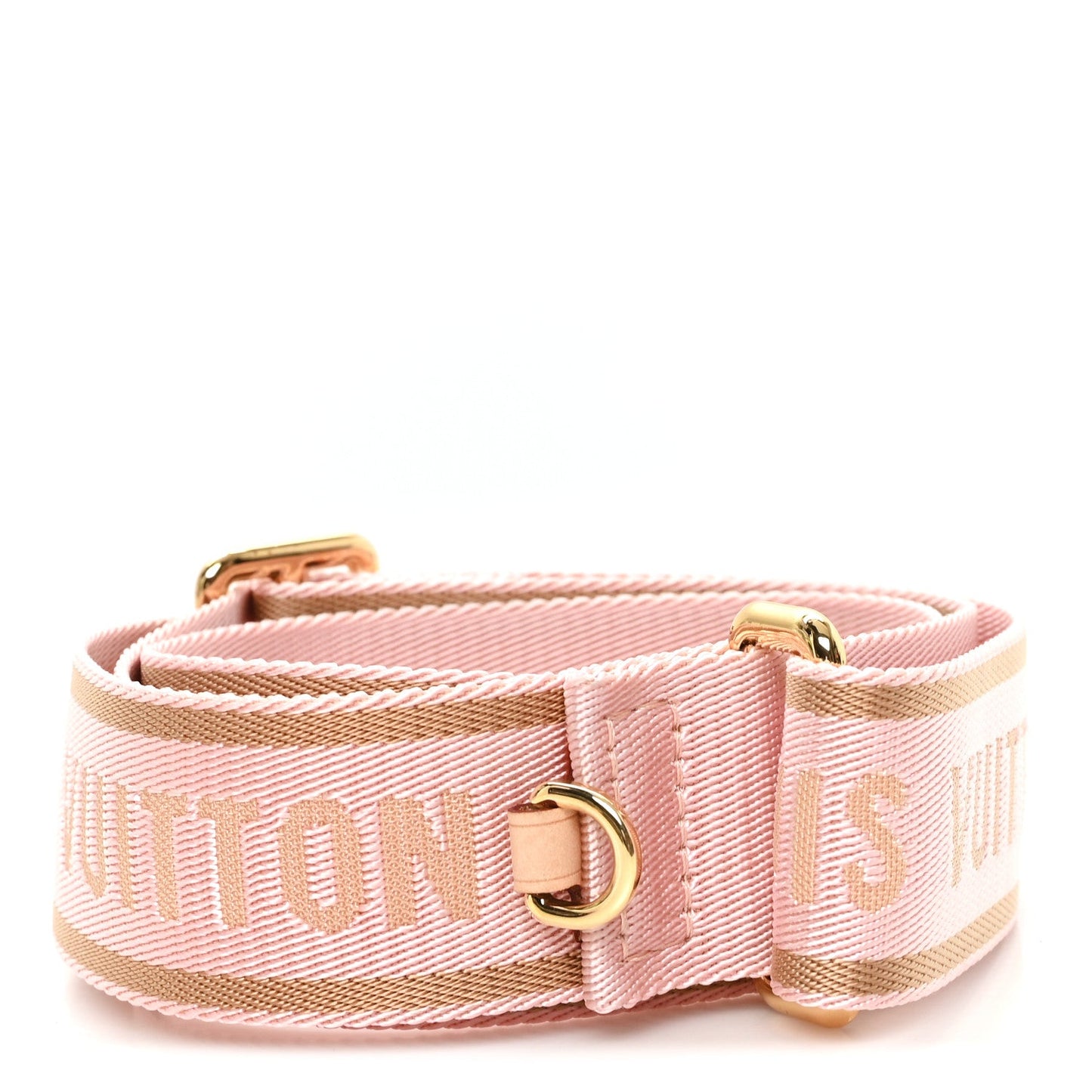 Monogram Multi Pochette Accessories Bandouliere Shoulder Strap Rose Clair