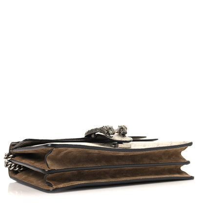 GG Supreme Monogram Small Dionysus Shoulder Bag Taupe