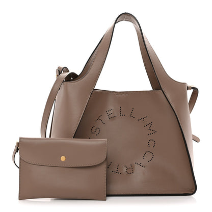 Eco Alter Nappa East West Perforated Tote Moss