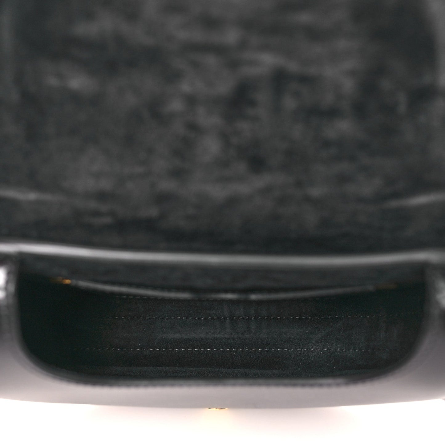 Box Calfskin Small Bobby Flap Black