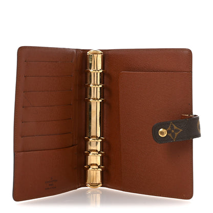 Monogram Medium Ring Agenda Cover