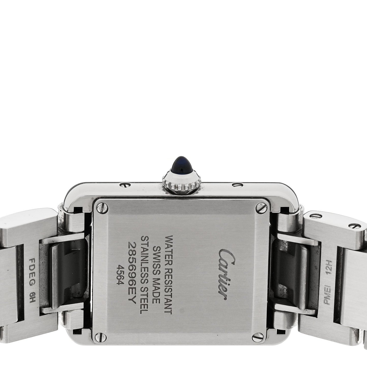 Stainless Steel 22mm Tank Must Quartz Watch