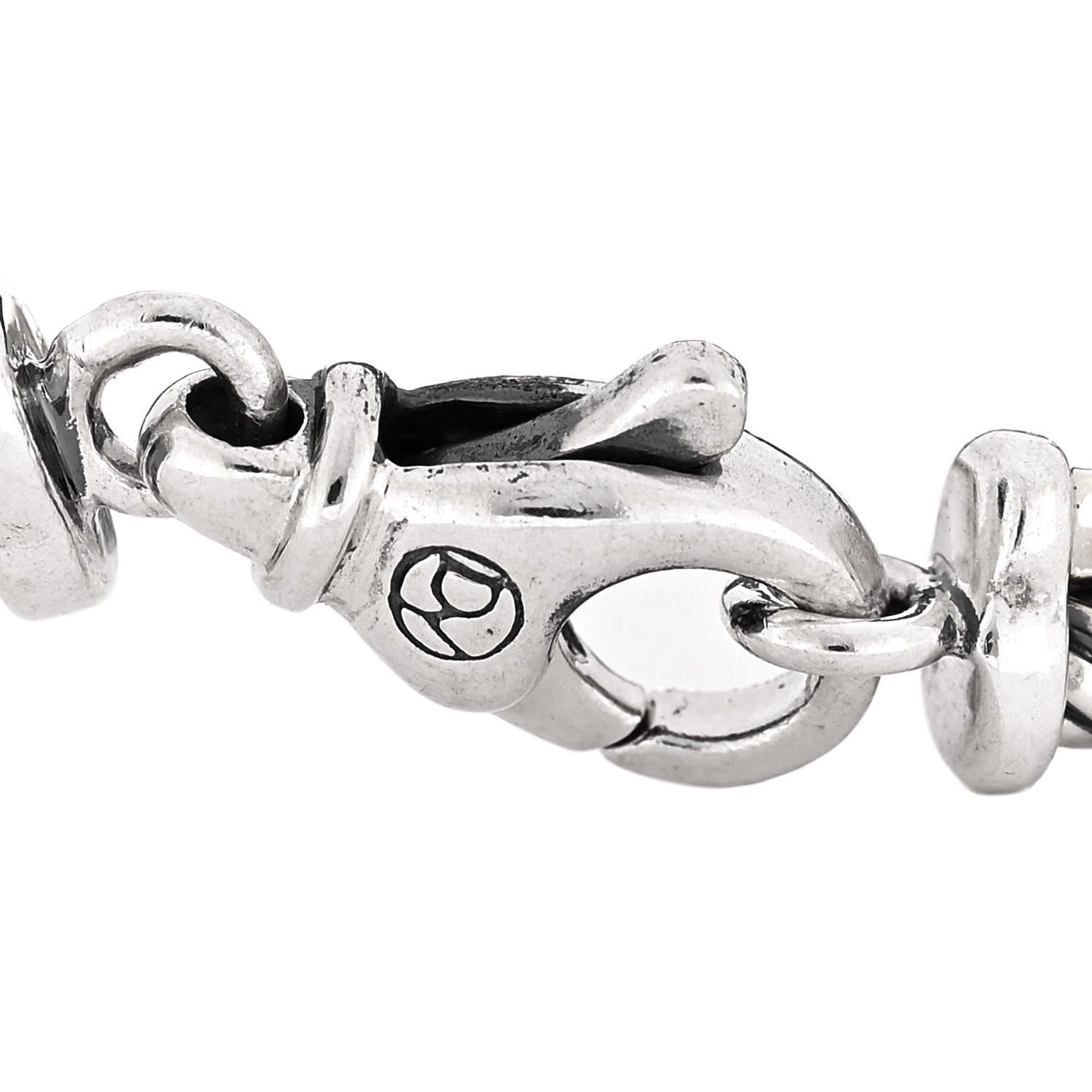 Sterling Silver 18K Yellow Gold 3mm Crossover Bracelet