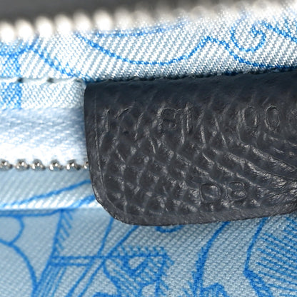 Epsom Silk'In Compact Wallet Ardoise Brume