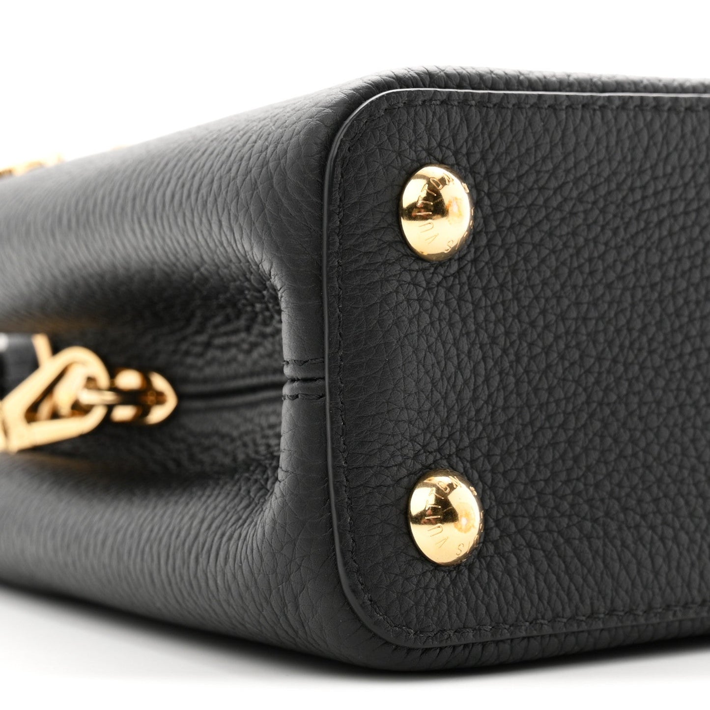 Taurillon Mother of Pearl Flowers Capucines BB Black