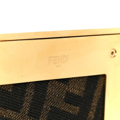 Shiny Nappa Medium Fendi First Caramello