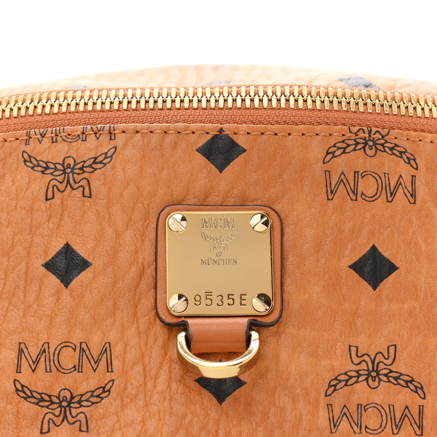 Visetos Medium Fusten Belt Bag Cognac