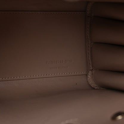 Grained Calfskin Nano Sac De Jour Antique Rose