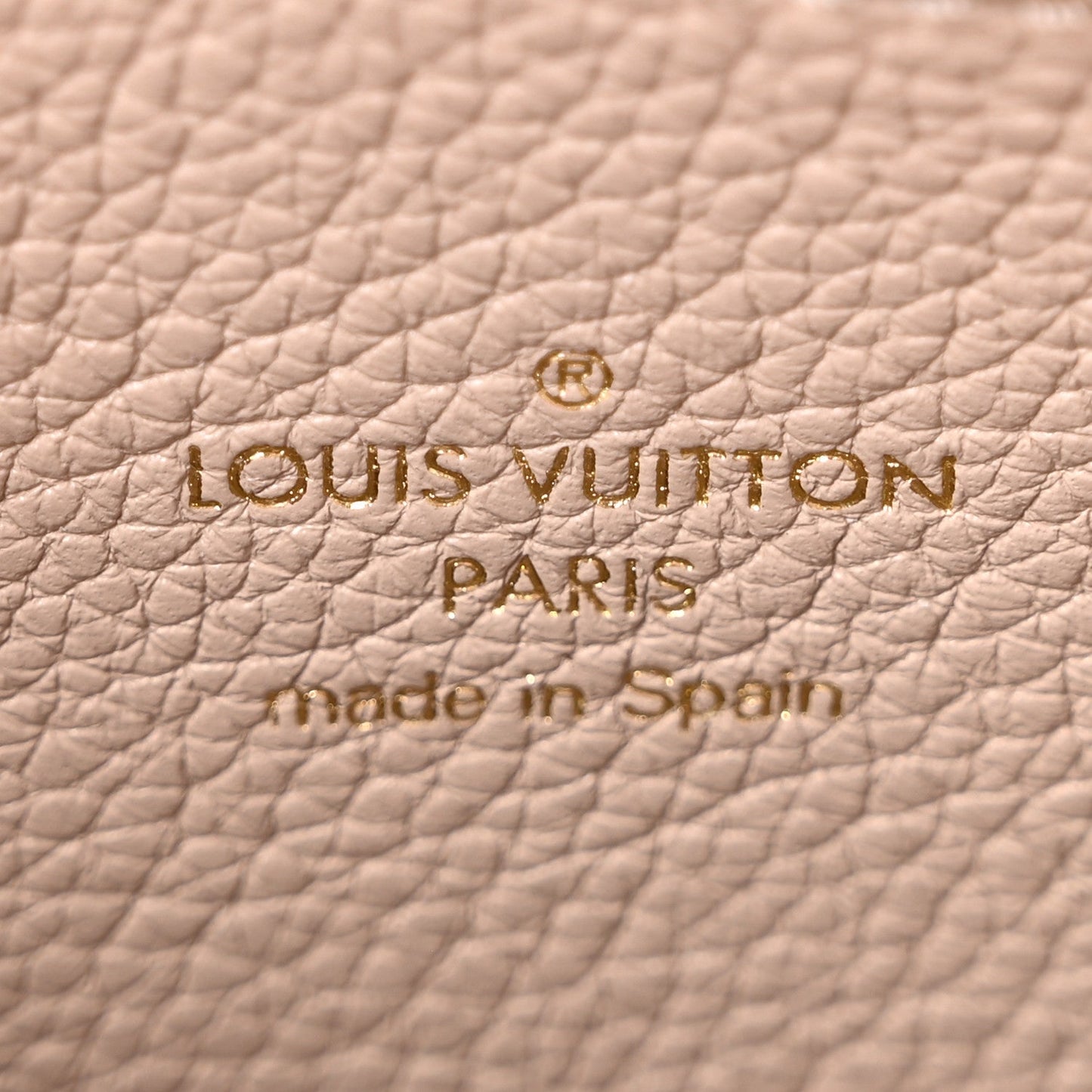 Calfskin Lockme Zippy Coin Purse Greige