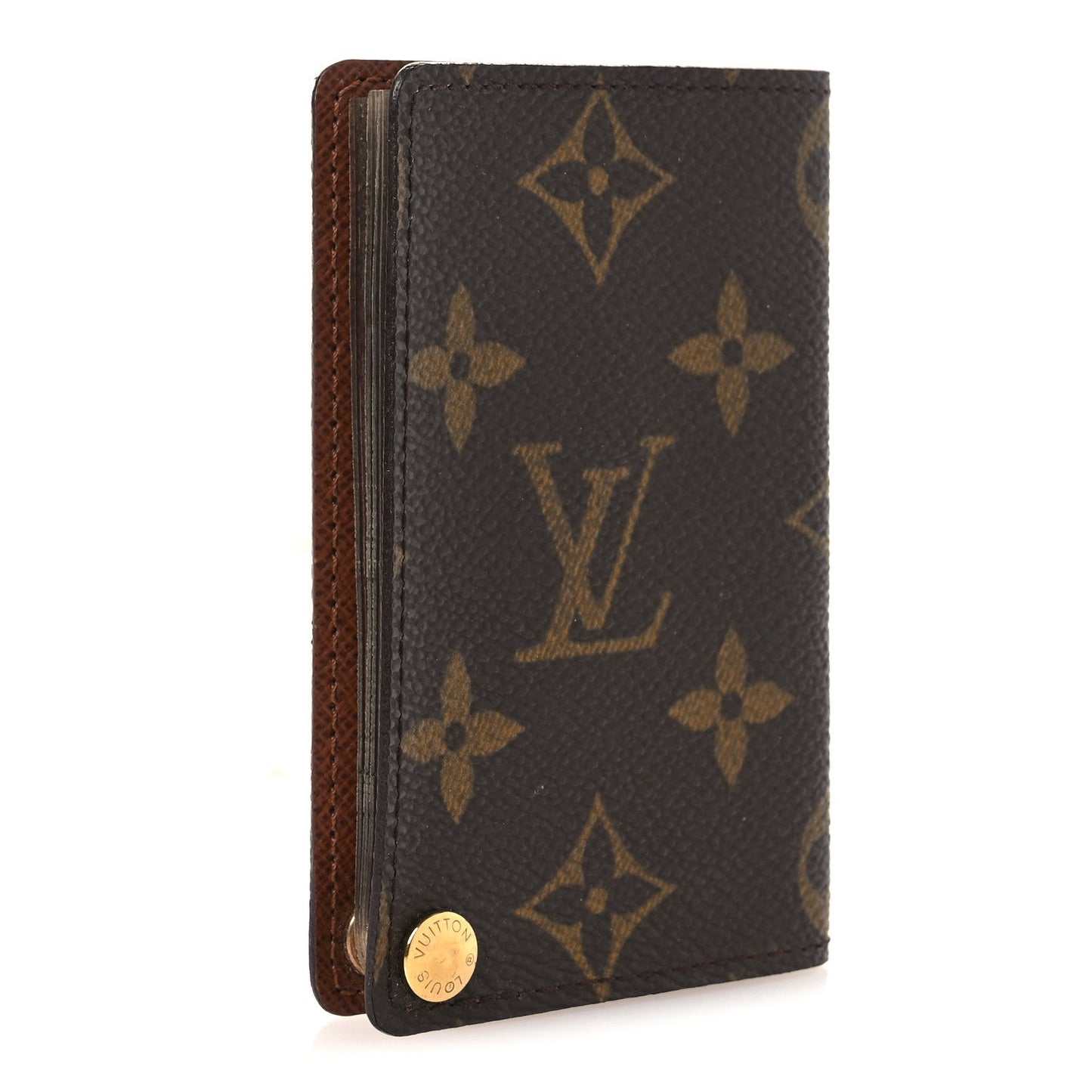 Monogram Credit Card Photo Holder